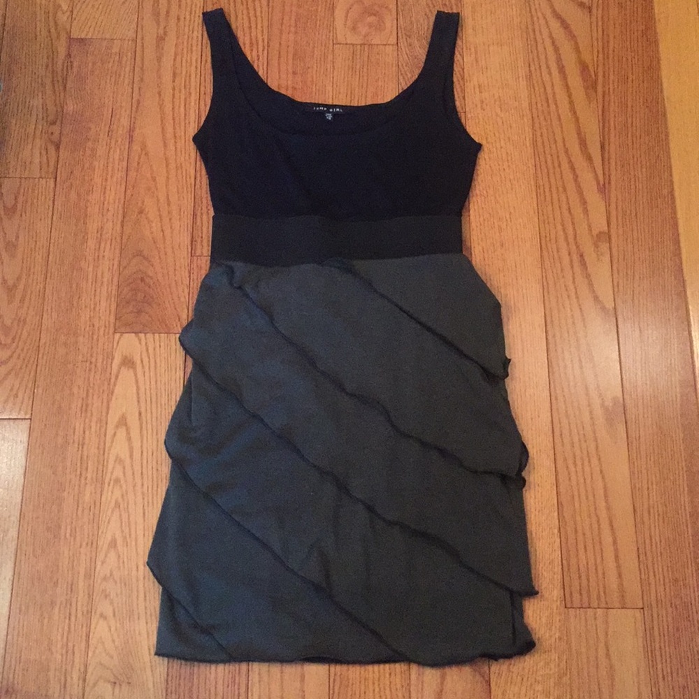 Knit tank dress.